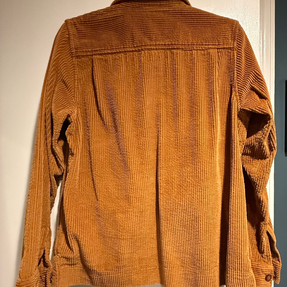 L.L. Bean Corduroy Shirt in Tan - Relaxed Fit - 100% Cotton